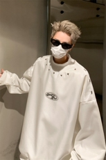 美式半高领长袖卫衣男2025秋季宽松休闲外套XZ514-2-24228-P78，女装短外套，星座514-2(原B239)