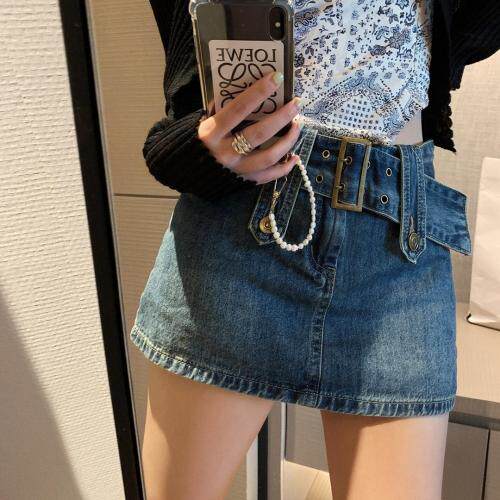 辣妹牛仔裙，女装，XTZ style