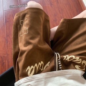 XZ616 夏季新款麂皮绒发泡短裤休闲裤 TY846 P45控55图片