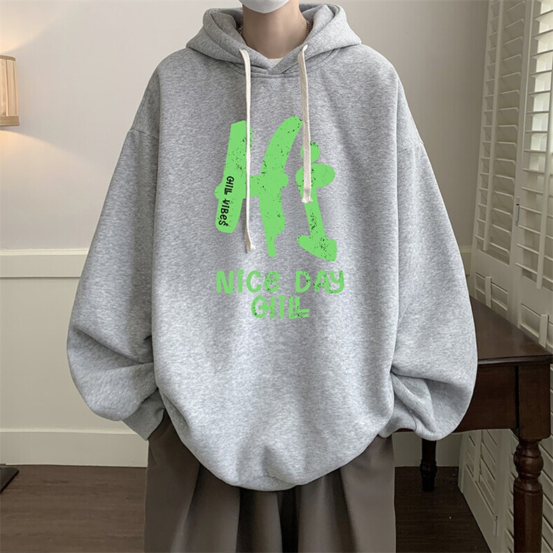 连帽卫衣男大码胖子帽衫大号运动服WY2418-P35,男装卫衣,电商A040