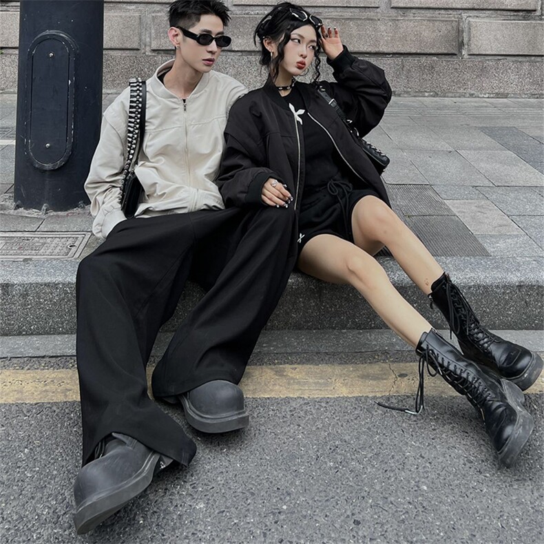 秋季美潮情侣棒球服夹克外套A428特P69,男装夹克,电商A309