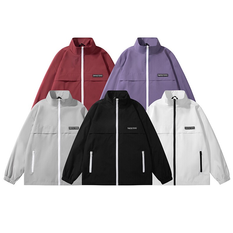秋季宽松夹克男立领上衣外套DSA157B-JK7862-P58,男装夹克,电商A157B