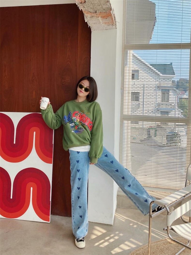 2021/加绒卫衣/NEW，女装卫衣/绒衫，潘朵拉