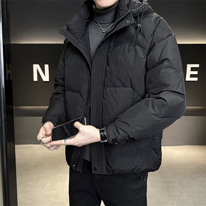 M-2XL25805-P215298标50绒立领羽绒服男特殊面料宽松版,男装羽绒服,电商B321-1