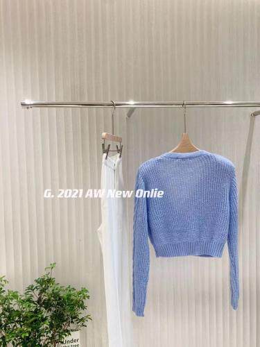 秋季新款针织小花开衫，其它，G