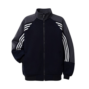 抖音得物高品质 美式高街重磅结构织带拼接撞色立领卫衣外套 CM41图片