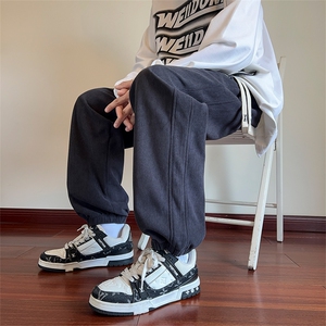 2025秋季休闲卫裤潮牌束脚百搭帅气运动裤XZ301b-2-CK672P30