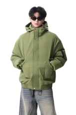 棉服男冬季新款港风宽松连帽棉衣MF9006-P90，男装棉衣，星座214-3