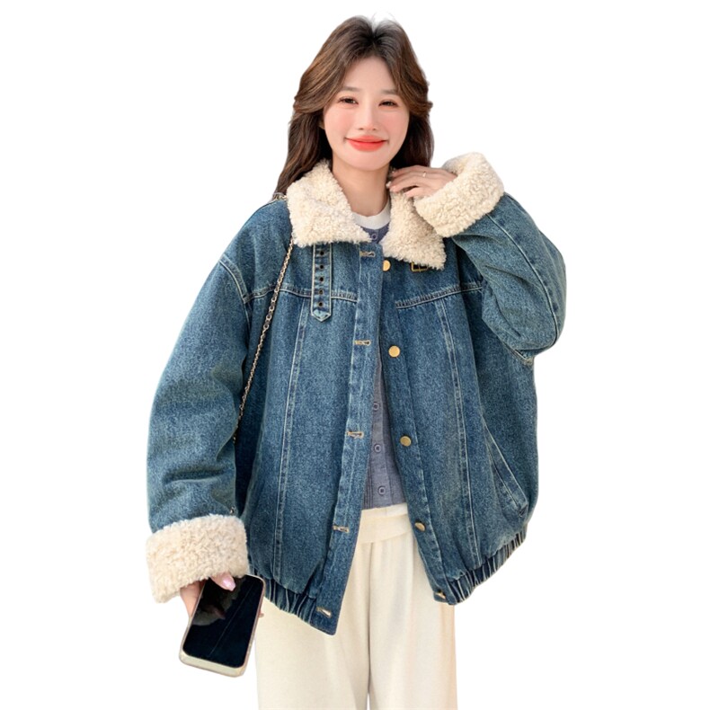 大货已出羽绒内胆牛仔羽绒服外套R2C086-2619P239K358--50绒,女装羽绒服,2C086