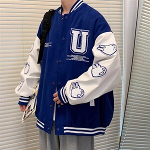 潮流夹克潮男春季棒球服Y6542P70