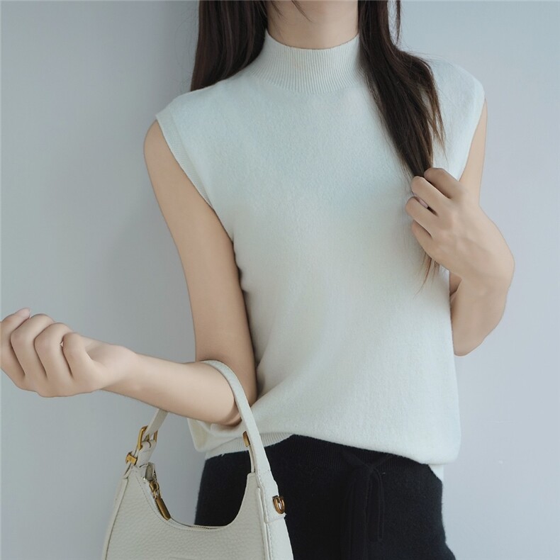 2025年秋季休闲风常规不连帽短袖修身型，女装T恤，鑫萬耀羊绒