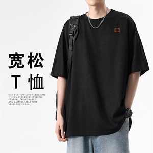 冰丝美式百搭休闲t恤男士速干透气运动宽松TT315-特批-3659图片