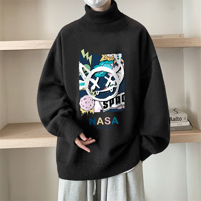 控68高领毛衣男士大码内搭毛线衣男GM45275-P45加绒款-P65,男装针织衫/毛衣,电商A040