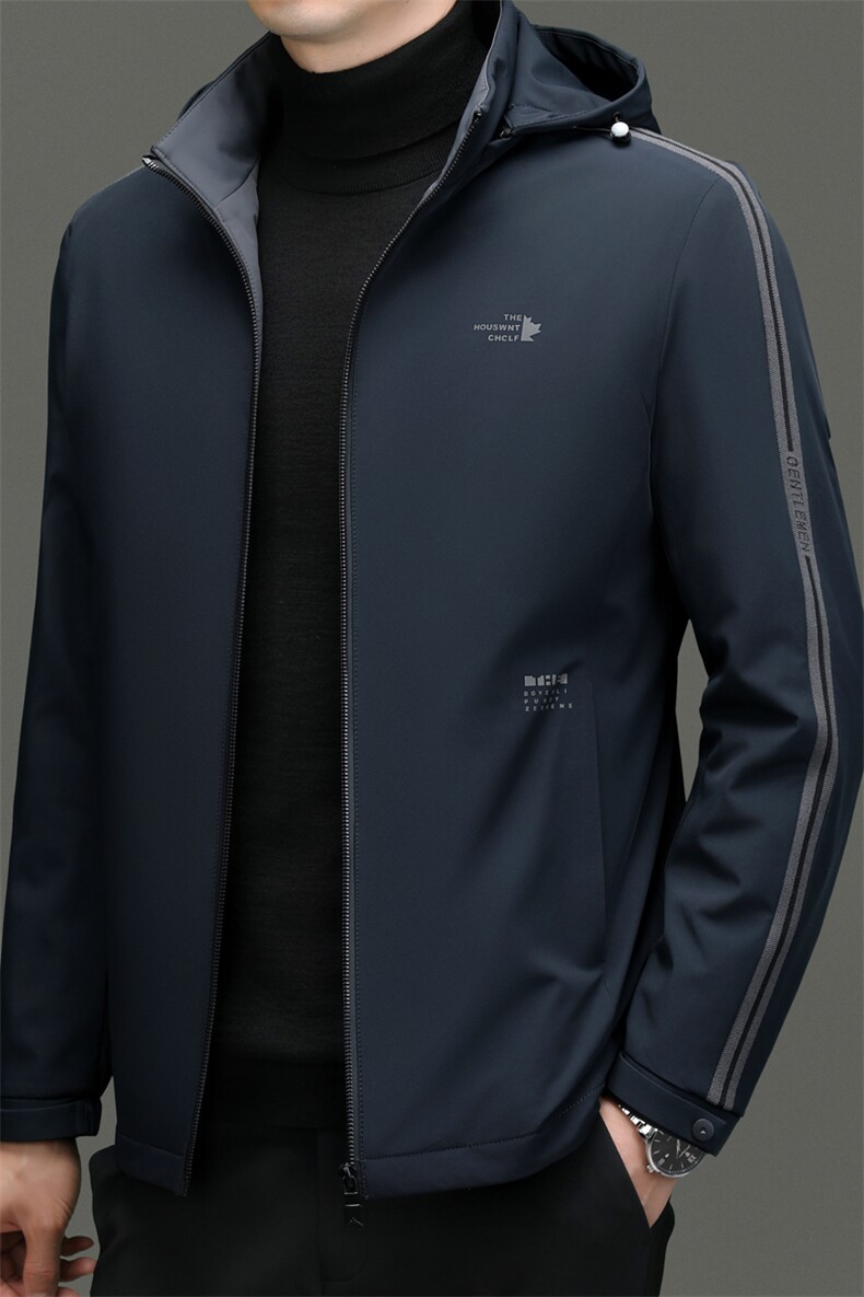 DF82611钱塘2020-2冬季时尚厚款百搭休闲中年男士羽绒服P180,男装羽绒服,钱塘207-2
