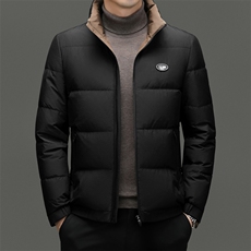 BZ9802钱塘2020-2时尚休闲简约冬季厚款中年男士羽绒服P240，男装羽绒服，钱塘207-2