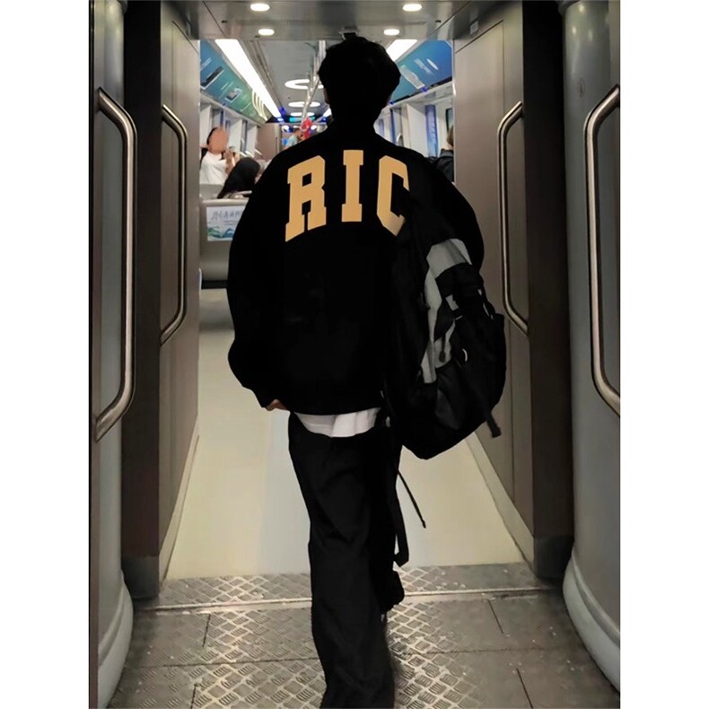 J9908-P58美式潮牌高街刺绣痞帅飞行夹克棒球服外套,男装夹克,星座617A-2