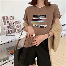 2021/秋/短袖T恤，女装T恤，潘朵拉