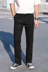 新款高端休闲裤男宽松直筒2026年新款商务休闲舒适西裤子男装，男装西裤，星座914