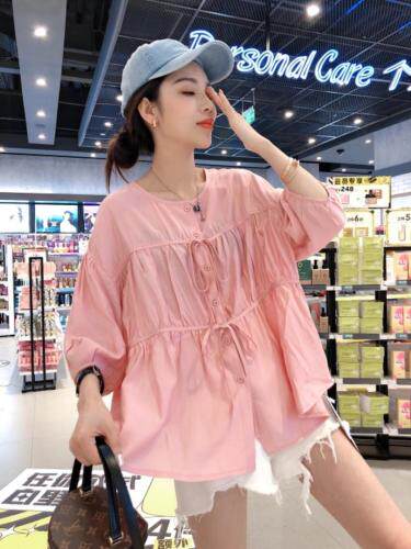 韩版天丝娃娃衫，女装，一杭