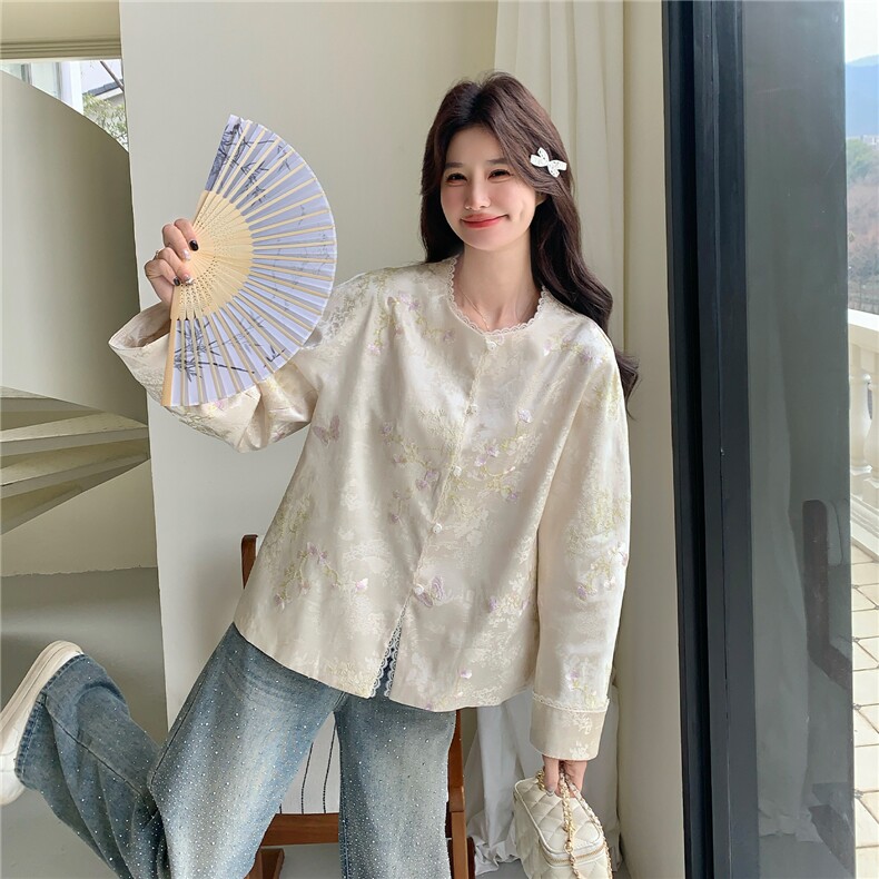 新品~~重工刺绣风短款外套W672P195K318,女装短外套,2C209