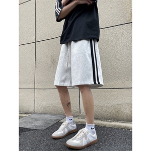 夏季美式高街hiphop运动五分裤短裤货号DK2412P35图片