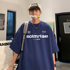 量大优供视频220克美式短袖t恤T2965得物直播有280克品质，男装T恤，电商A486