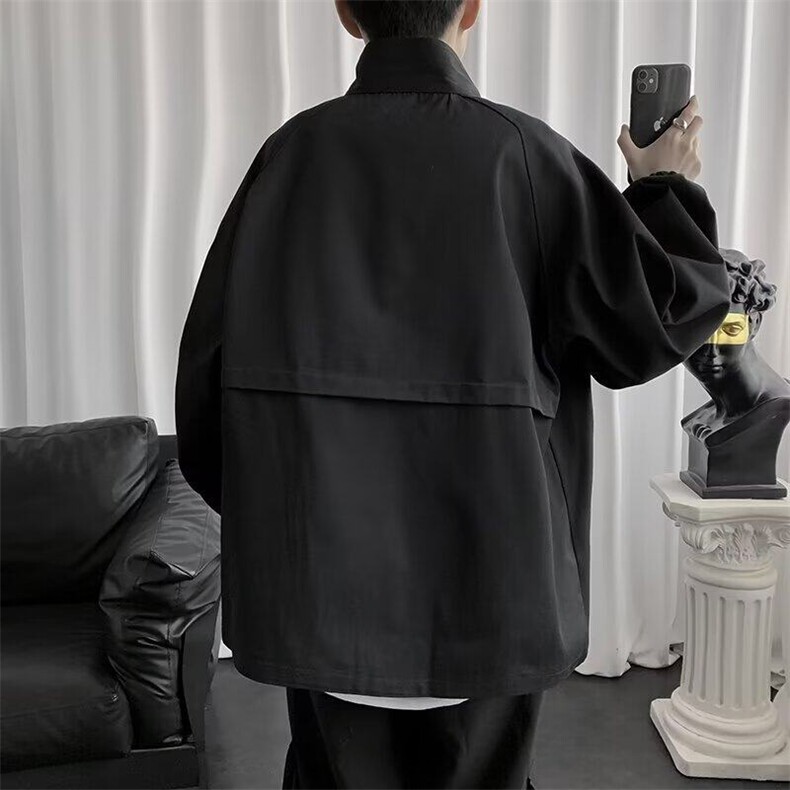 D840-P56外套男春秋季2025新款潮牌美式户外工装高级感运动夹克,男装夹克,星座603-2