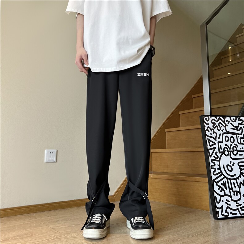 A450-XK888-P70控价119重磅抗皱冰丝休闲长裤，男装休闲裤，电商A450