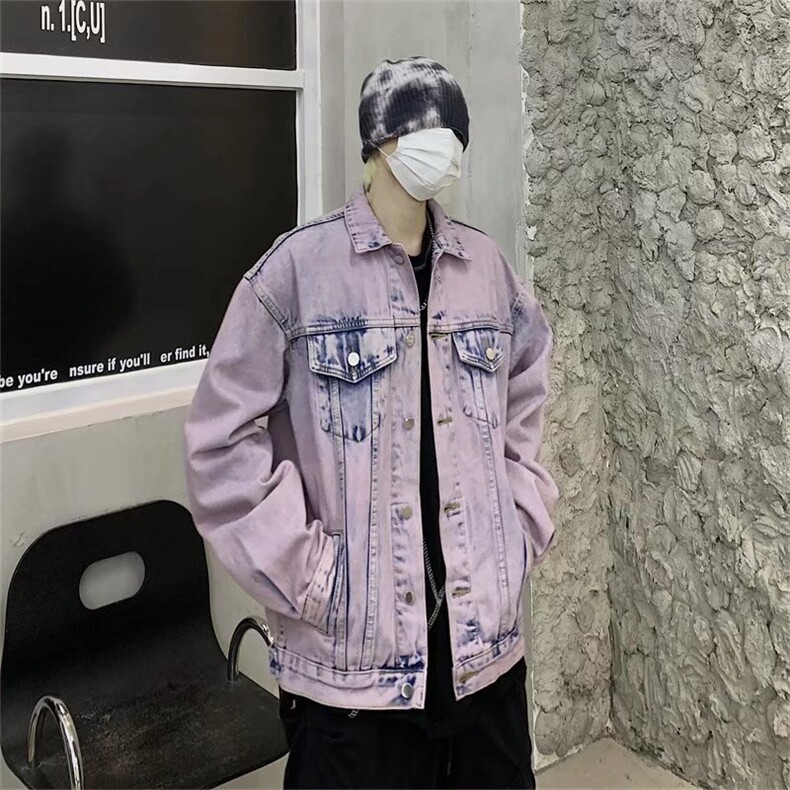 潮流夹克潮男春季牛仔外套W023P65,男装夹克,星座1116-2