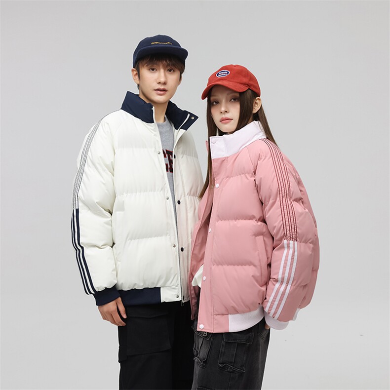 抖音得物二开可供视频拼接织带三防加厚羽绒棉衣外套棉服LL2288,男装棉衣,电商A486