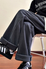 重磅450克双面奥利绒加绒加厚休闲运动卫裤保暖裤子K848特P49控88，男装休闲裤，电商A309