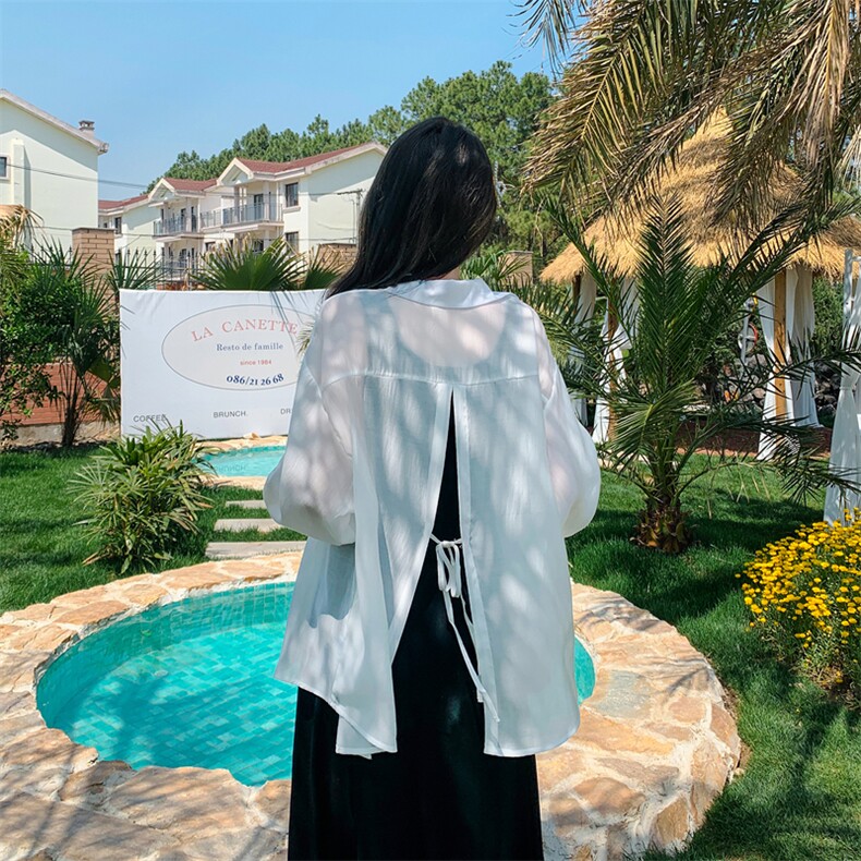 时尚设计感开叉衬衫连衣裙套装女2025年夏季新款显瘦背心裙两件套,女装套装/套裙,浙宝220A