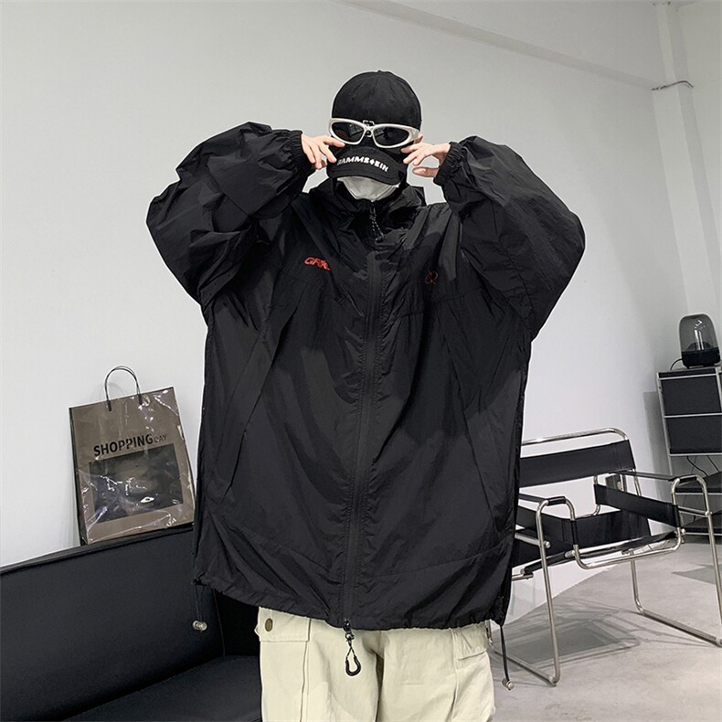 夏季男女防晒衣潮流情侣户外潮流轻薄休闲外套F931-P48,男装防晒衣,星座308B-2