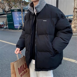 棉服男潮牌冬季加厚立领棉衣外套ins短款情侣面包服港风MY346-P80图片