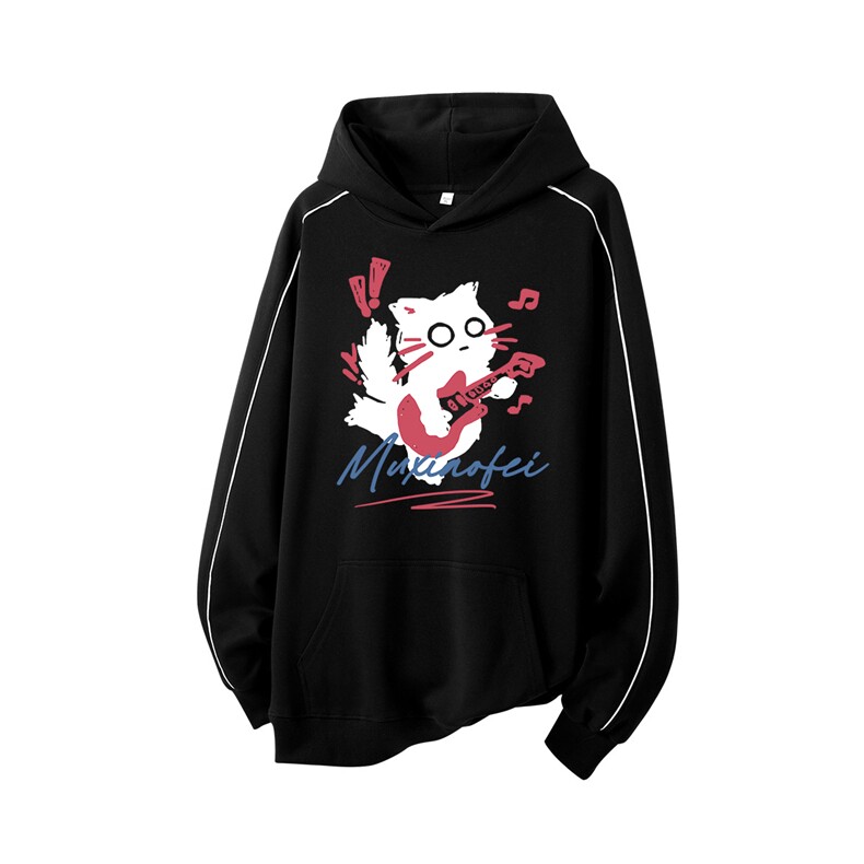 得物供货、复合重磅420克现货连帽卫衣宽松HD019-1-WYT2556-特P45,男装卫衣,电商019-1
