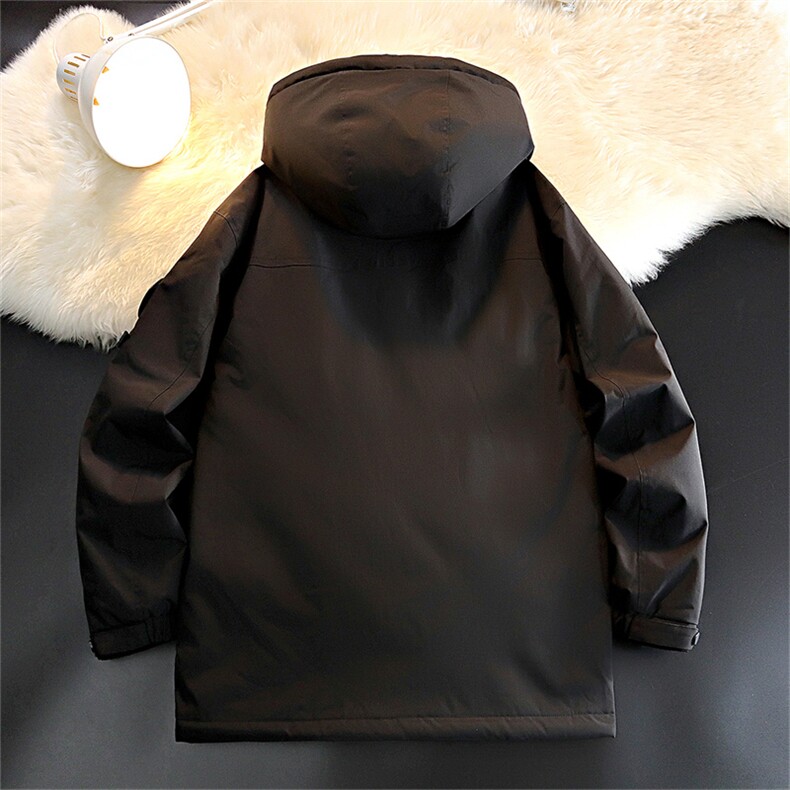 Y5277-P278L-7XL大码工装90白鸭绒连帽潮牌羽绒服外套主推,男装羽绒服,星座109