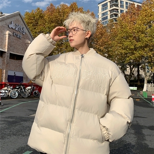 XMY2311特P95控158刺绣100聚酯冬季棉服美式立体绣棒球服外套棉衣图片