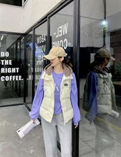 马甲外套，女装马甲，紫葡萄