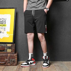 M-5XL男大码冰丝弹力5分裤薄款短裤5032-1_9589-P25图片