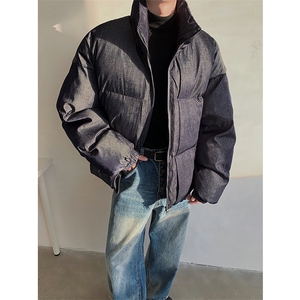 冬季短款立领面包服男女外套韩系宽松加厚保暖棉服-MY101特95图片