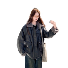 主推现货2025冬季90%绒皮中长款羽绒服C022-9159-P295-438，女装羽绒服，2C022