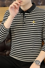 T3727-P40秋季新款休闲T恤男长袖衫，男装T恤，电商D310B-1