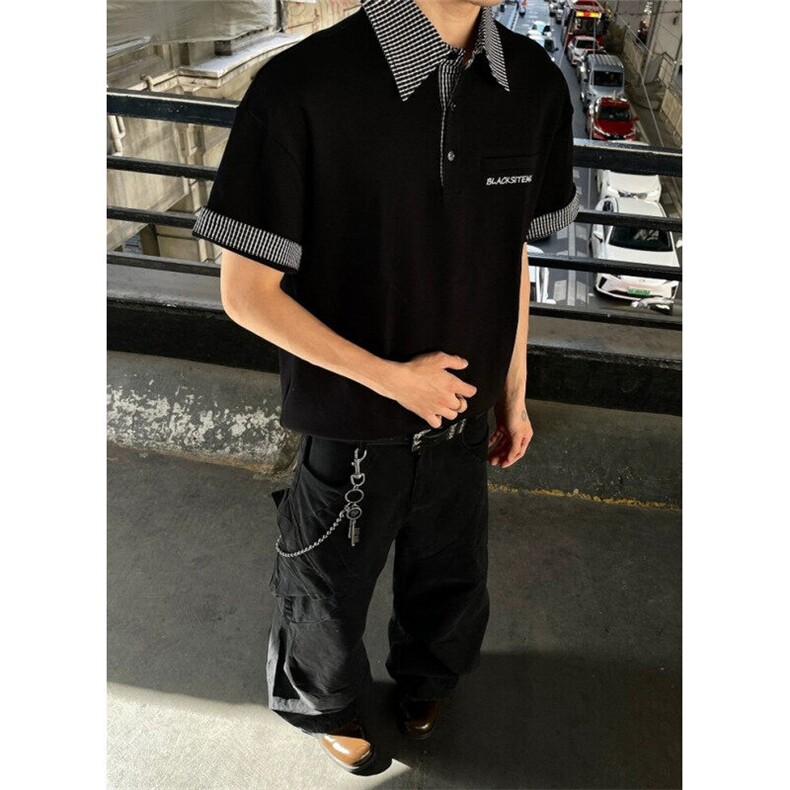 夏季新款精棉珠地空气层短款短袖polo衫男女宽松上衣TY71,男装Polo衫,星座1116A（原606A-3）