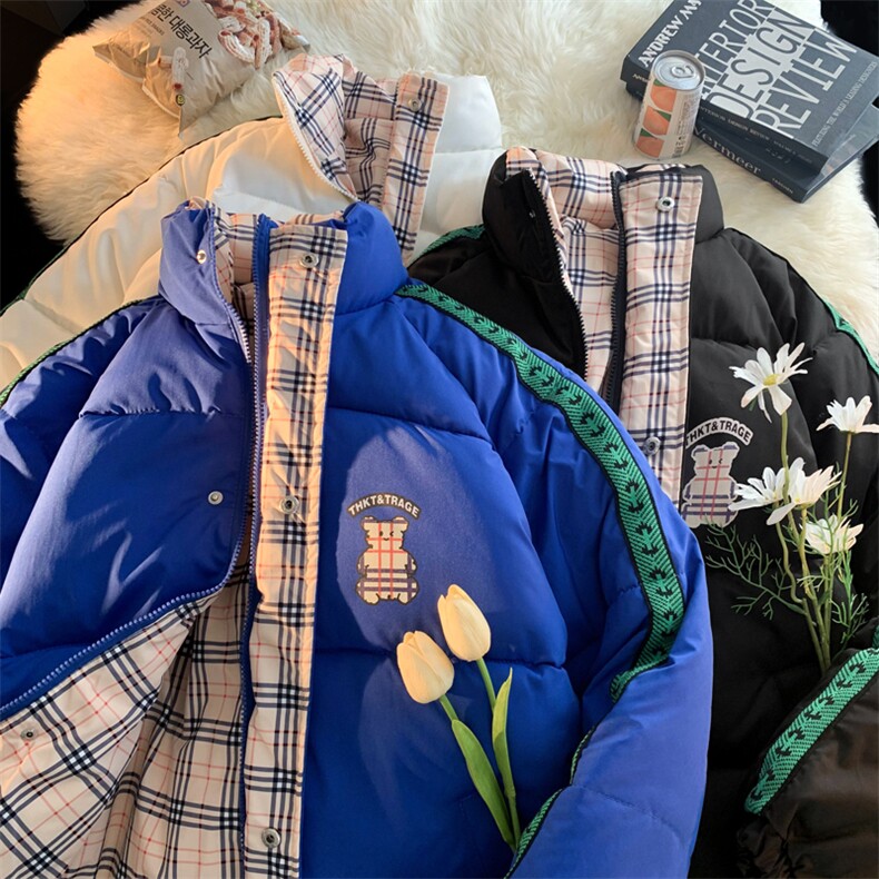 双面穿2023棉衣男加厚棉服面包服棉袄两面穿外套3329-P90控138,男装棉衣,星座207