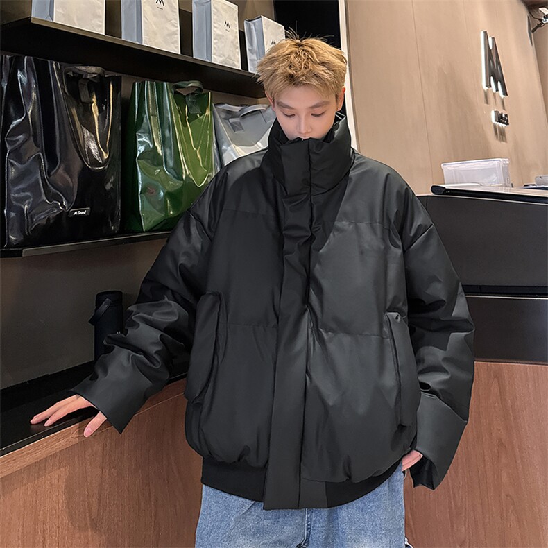 冬季pu皮短款棉服男棉衣外套MY258P80,男装棉衣,星座1904A