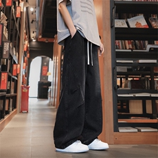 美式高街潮牌休闲裤潮流宽松牛仔裤A161-K556-P50，男装牛仔裤，电商A161
