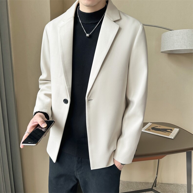 店主风~2026秋冬毛呢西装外套F001/P110，男装西服套装，电商B331