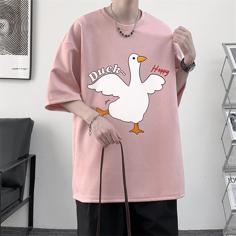 麂皮绒短袖t恤男大码半袖男JD82273-P25,男装T恤,电商A040