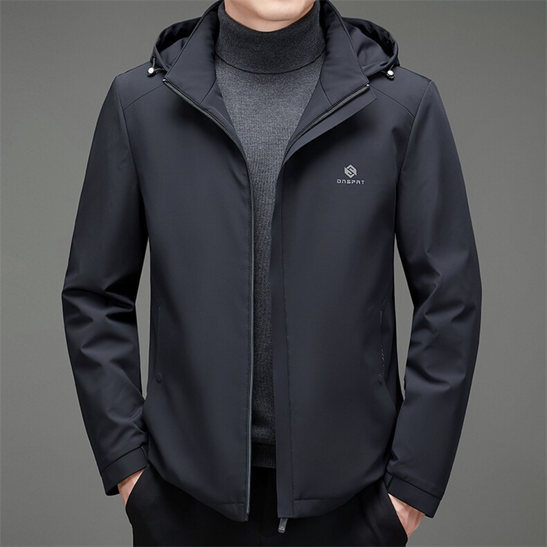 羽绒服男可脱卸帽中年男士休闲宽松爸爸冬装外套MNSA2108-P270,男装羽绒服,电商B212（原钱塘6029）
