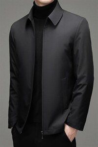 新款冬装羽绒服中老年休闲加厚羽绒外套中年爸爸装ZL32132-P208，男装羽绒服，电商B212（原钱塘6029）